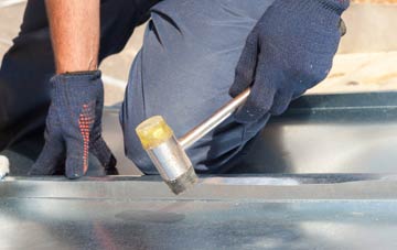 Pwll metal flat roofing repairs