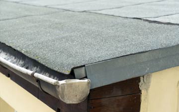 repair or replace Pwll flat roofing?